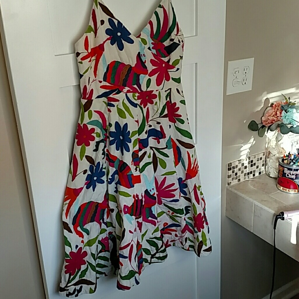 Vanessa Virginia Otomi Print Dress 4 Anthropologie